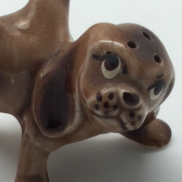 Vintage Dog & Hydrant S & P Set - Picture 3 of 4